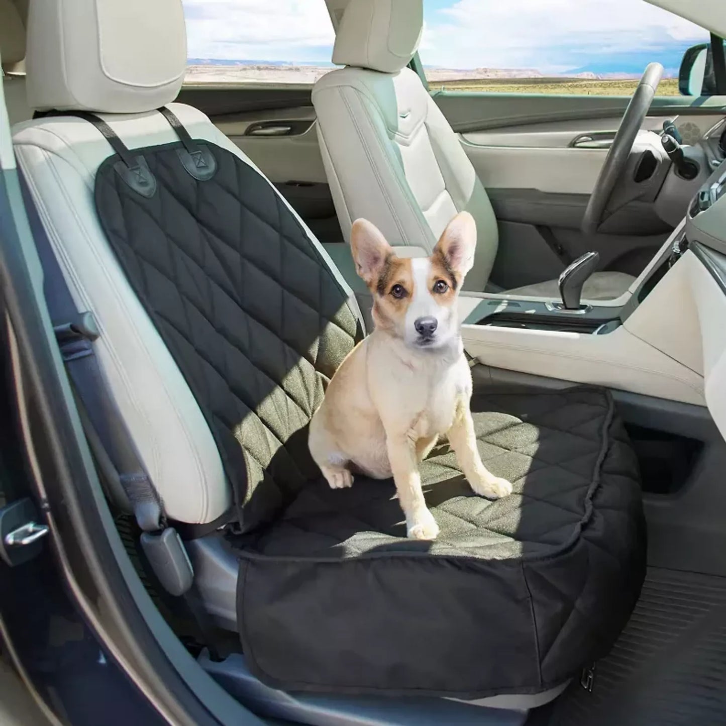 Waterproof Front Seat Dog Cover – Cars & Trucks
