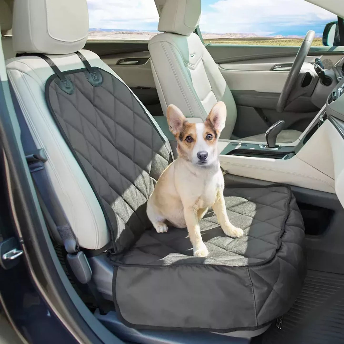 Waterproof Front Seat Dog Cover – Cars & Trucks