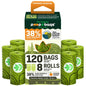 Orange-Scented Dog Poop Bags – Plant-Based Rolls