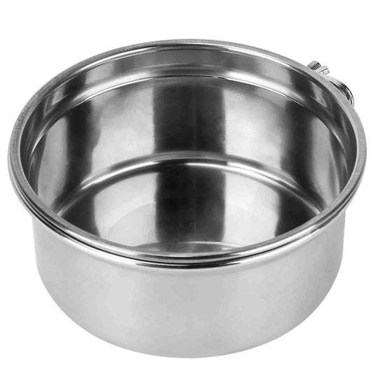 Stainless Steel Hanging Dog Bowl – Crate & Kennel
