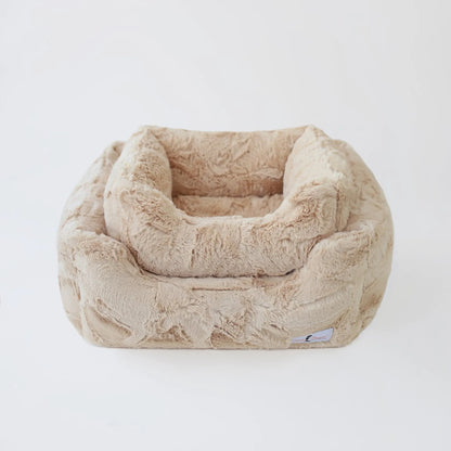 Luxe Orthopedic Dog Bed – Plush Calming Comfort