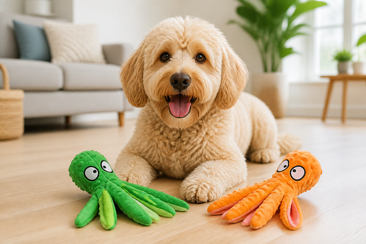 2Pcs Squeaky Dog Toys